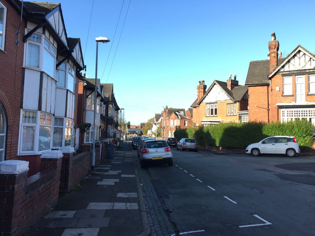 A residential street