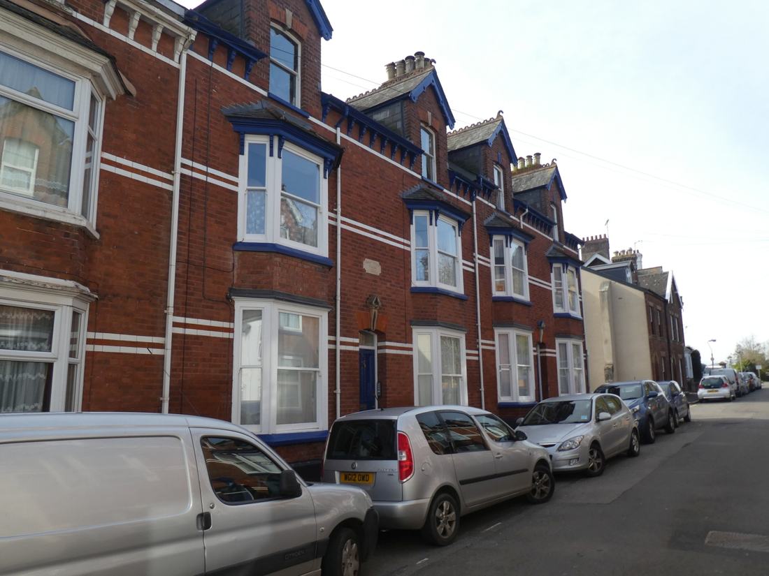 Victorian terraced houses