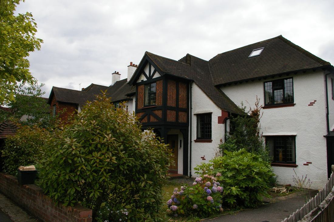 Suburban houses